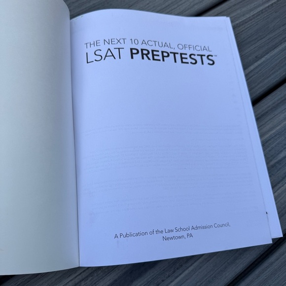 LSAT PrepTests Book in Purple and Orange - Picture 13 of 17